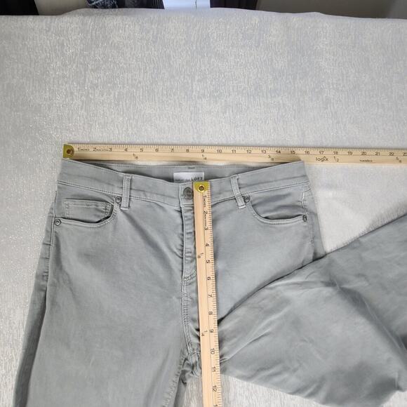 Made and loved Loft women's jeans sage green modern skinny crop Size 30 office - Picture 4 of 8